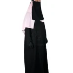 Pleated Front Open Abaya