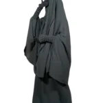 Three Piece Jilbab Black