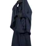Three Piece Jilbab Navy Blue