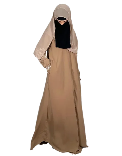 Thread Sleeves Abaya Barley Corn